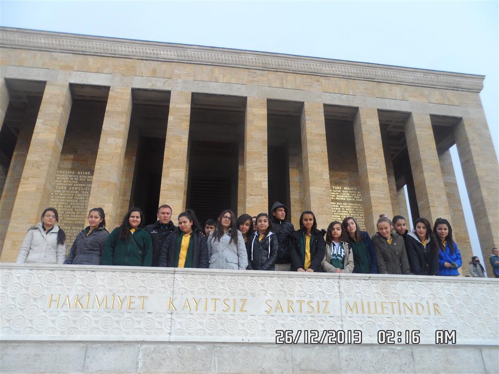 Onur Sınıfı Anıtkabir Ziyareti